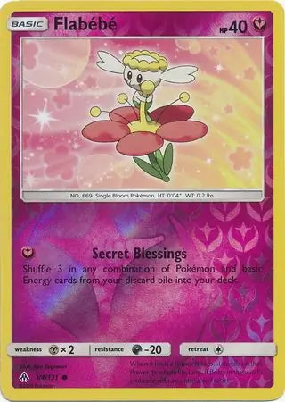 Forbidden Light Flabébé #84/131 reverse holo